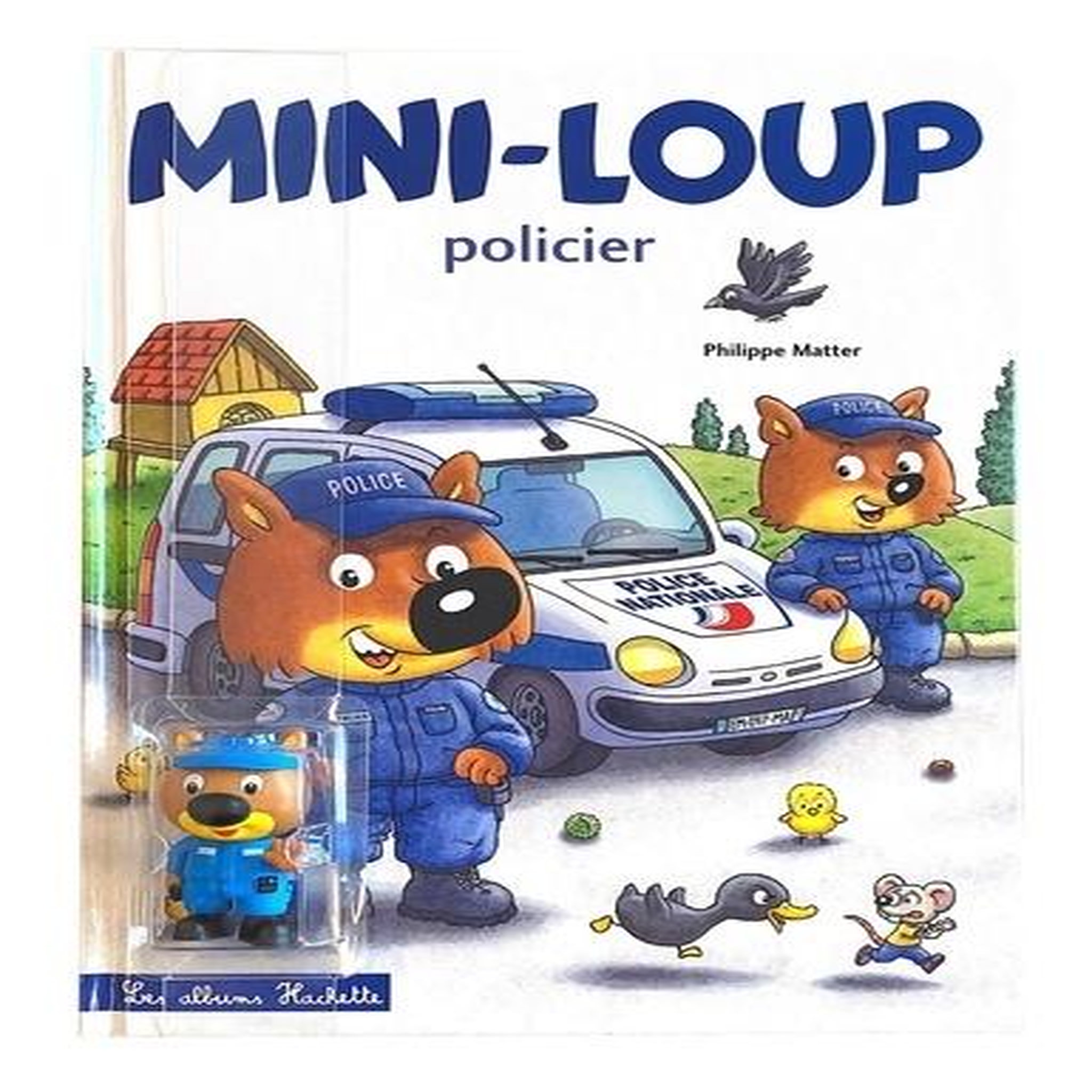 MINI-LOUP TOME 34 : MINI-LOUP POLICIER. AVEC 1 FIGURINE, Matter Philippe