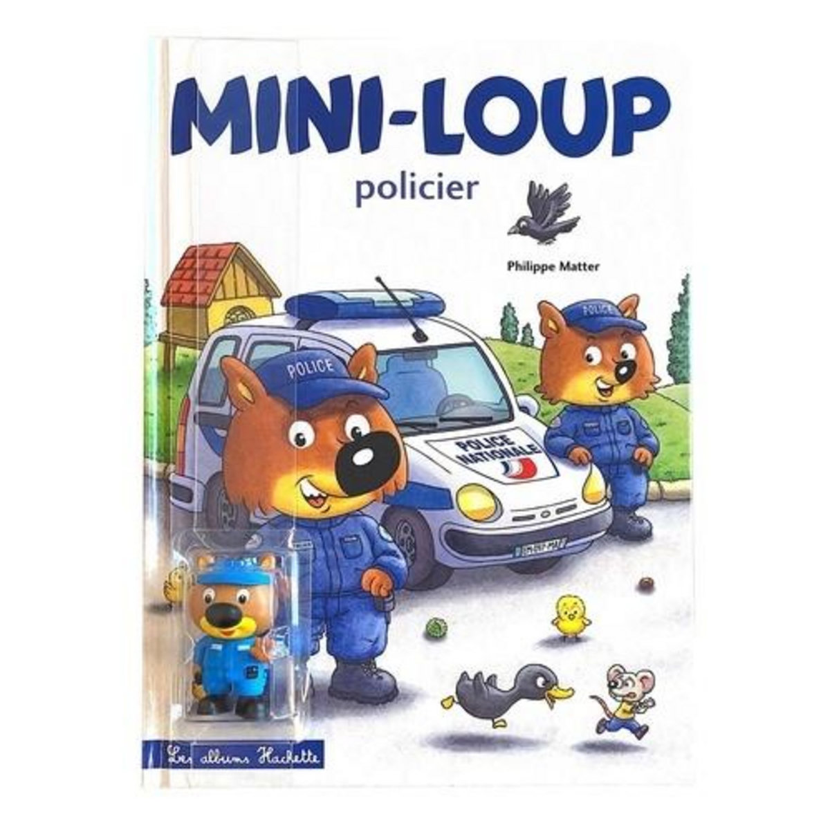 MINI-LOUP TOME 34 : MINI-LOUP POLICIER. AVEC 1 FIGURINE, Matter Philippe
