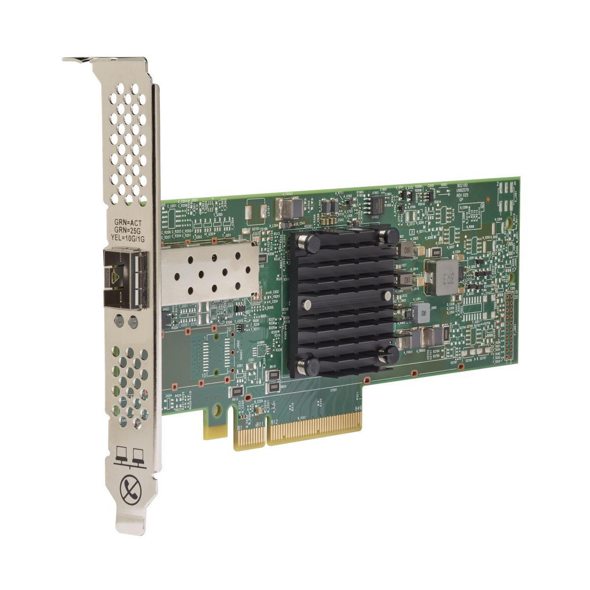 Voir la diapositive 3 : Lenovo Adaptateur réseau Lenovo ThinkSystem Broadcom 57414 PCIe 2 ports 10Gb et 25Gb SFP28