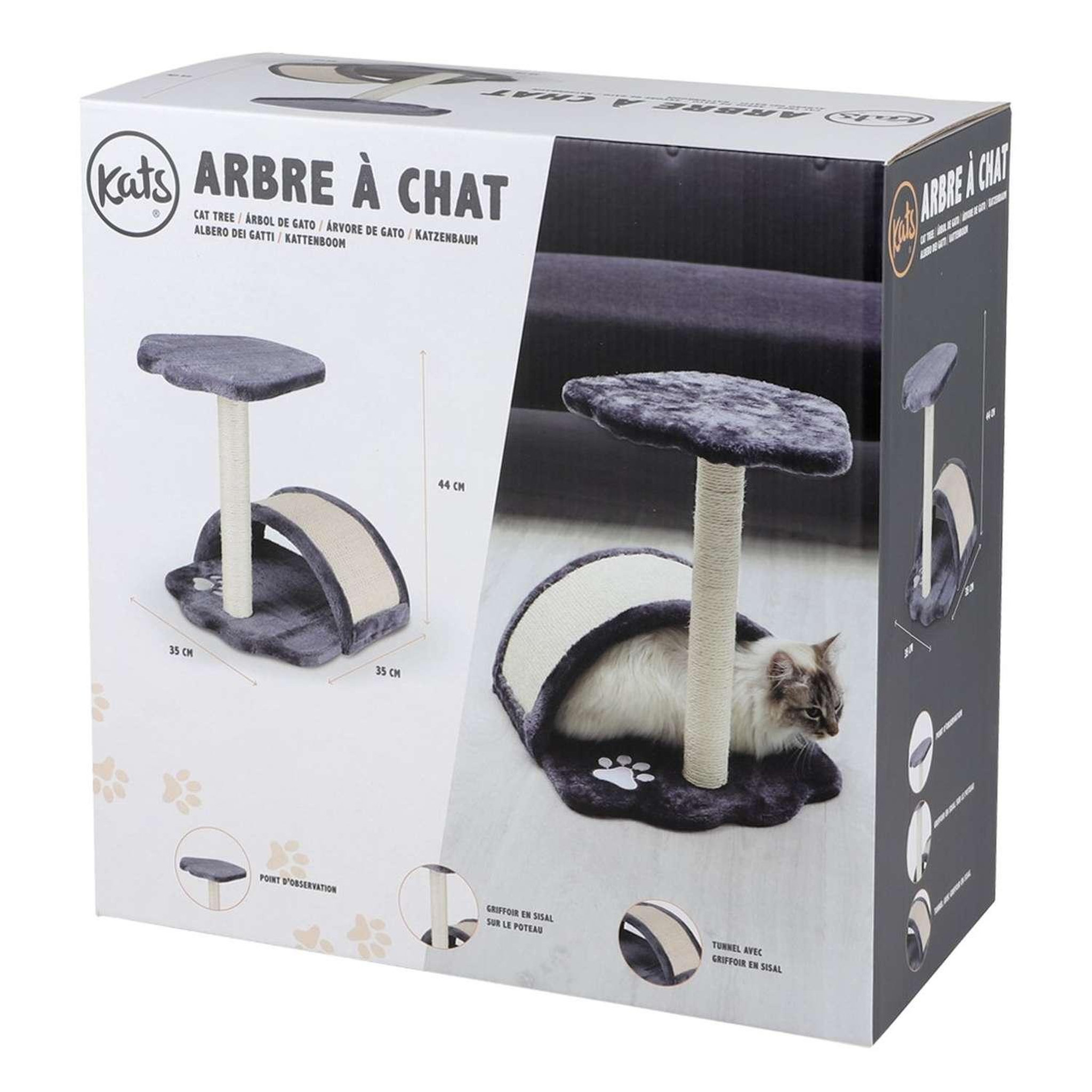 Voir la diapositive 2 : TOILINUX Arbre à chat oscar - gris anthracite
