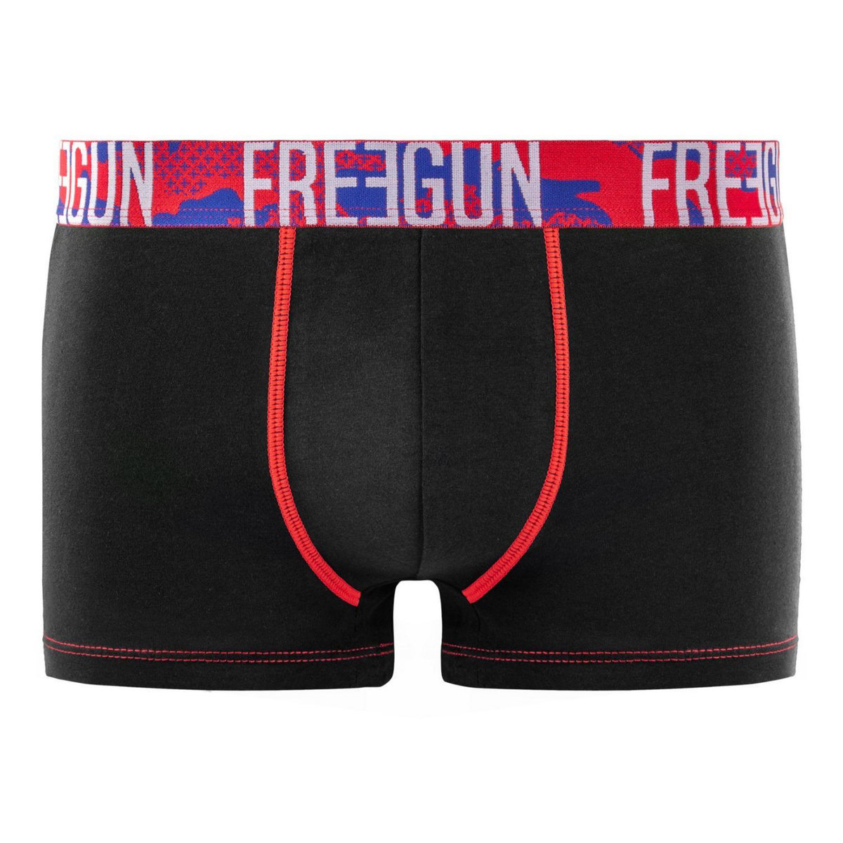 FREEGUN Lot de 4 boxers homme en coton