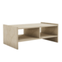 Voir la diapositive 3 : CONCEPT USINE Table basse en bois effet pierre - 2 niches ALBIN