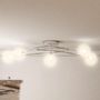 Voir la diapositive 3 : VIDAXL Plafonnier avec abat-jour en maille metallique pour 5 LED G9