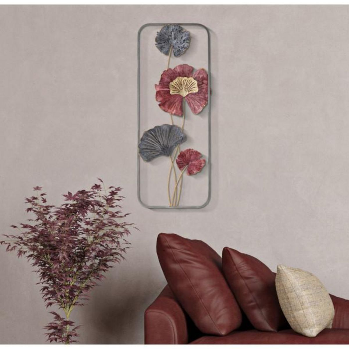 Paris Prix Décoration Murale Encadrée en Métal  Lobo  74cm Multicolore