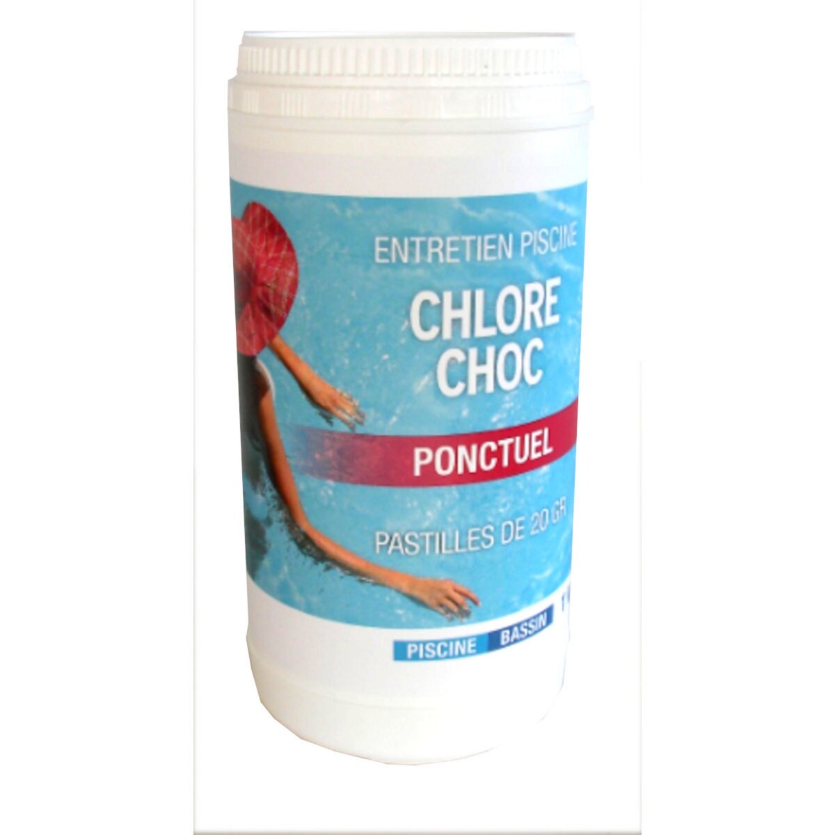 Nmp Chlore choc pastille 20g 1kg - 35031bcm