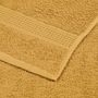 Voir la diapositive 6 : VIDAXL Serviettes d invité 10 pcs doré 30x50 cm 360 g m² 100% coton