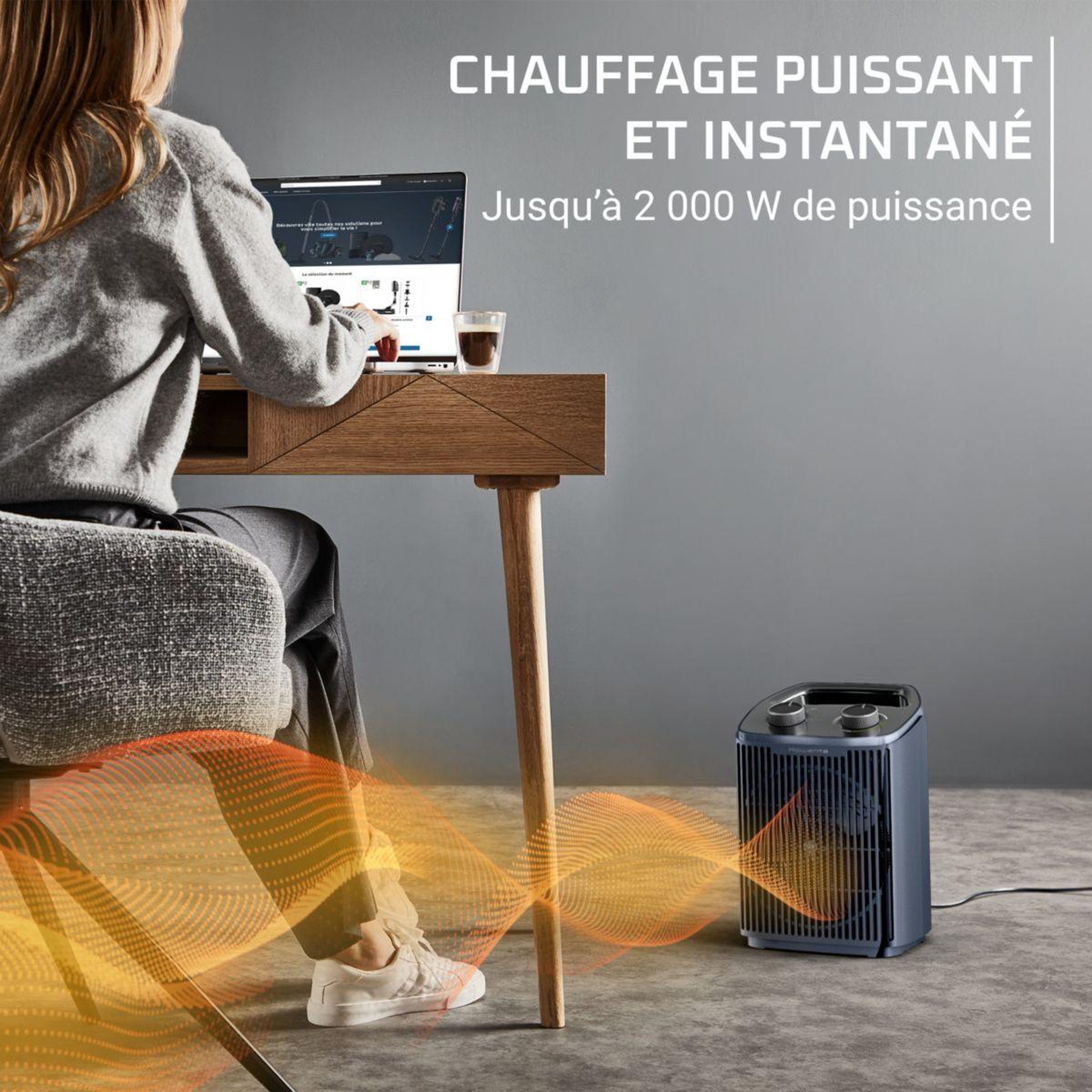 Voir la diapositive 3 : ROWENTA Chauffage soufflant so2351f0