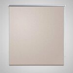 VIDAXL Store enrouleur occultant 140 x 230 cm beige