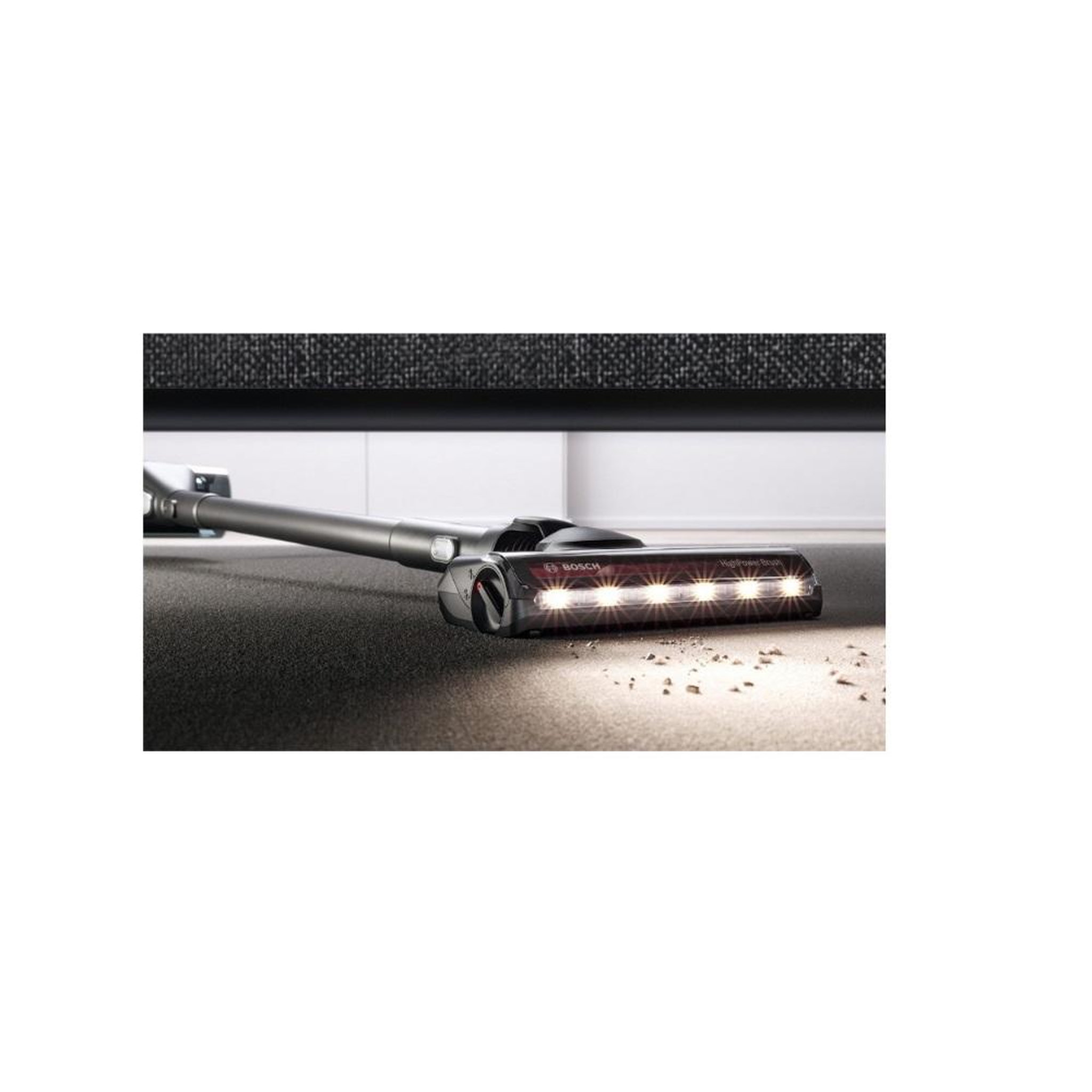 Voir la diapositive 5 : BOSCH Aspirateur balai rechargeable 18v noir et blanc - BBS8214