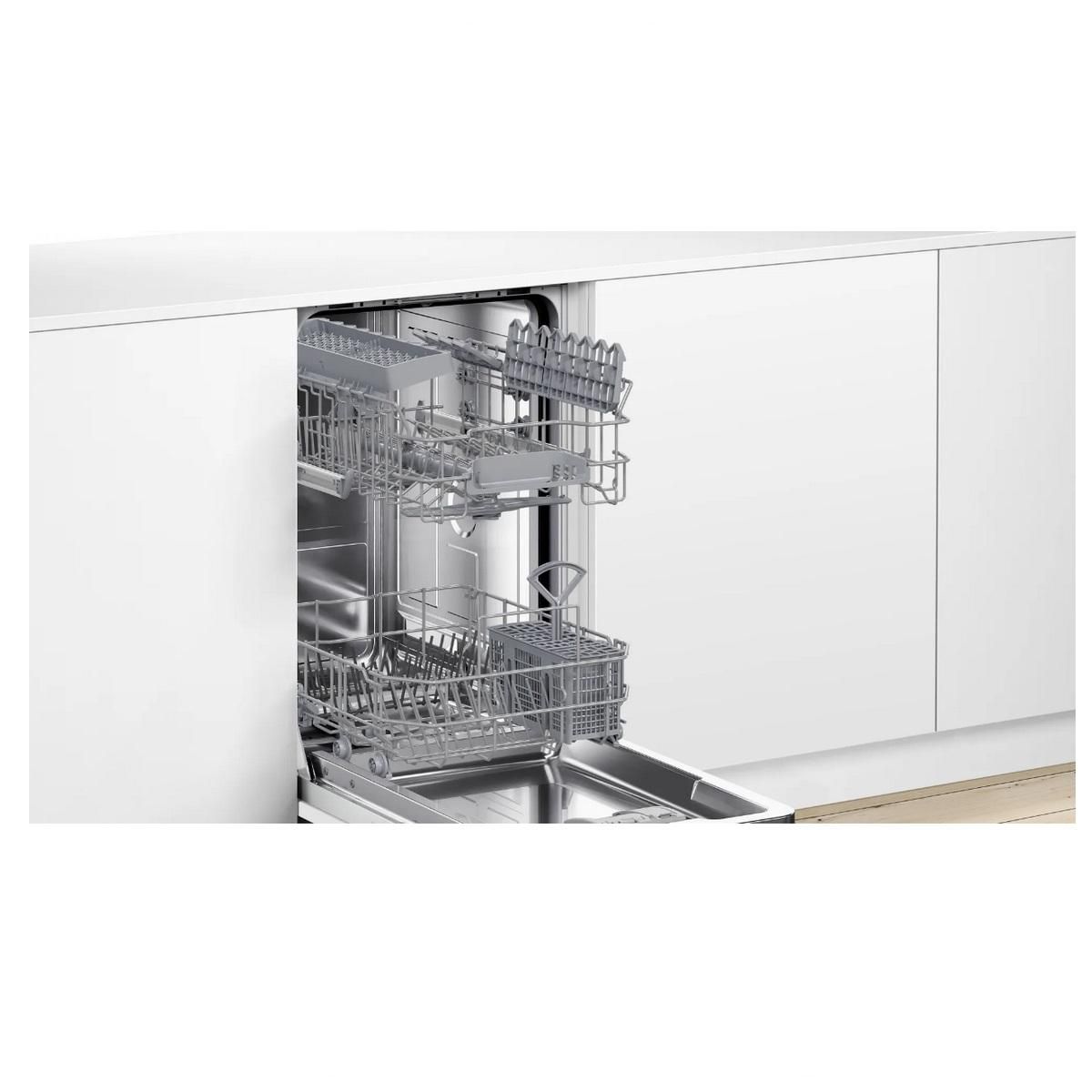 BOSCH Lave-vaisselle 45cm 10 couverts 46db tout intégrable - SPV2HKX42E