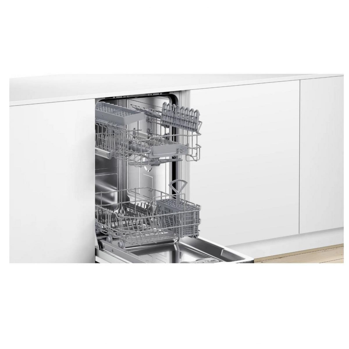 BOSCH Lave-vaisselle 45cm 10 couverts 46db tout intégrable - SPV2HKX42E