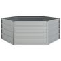Voir la diapositive 5 : VIDAXL Lit sureleve de jardin 129x45 cm Acier galvanise Argente