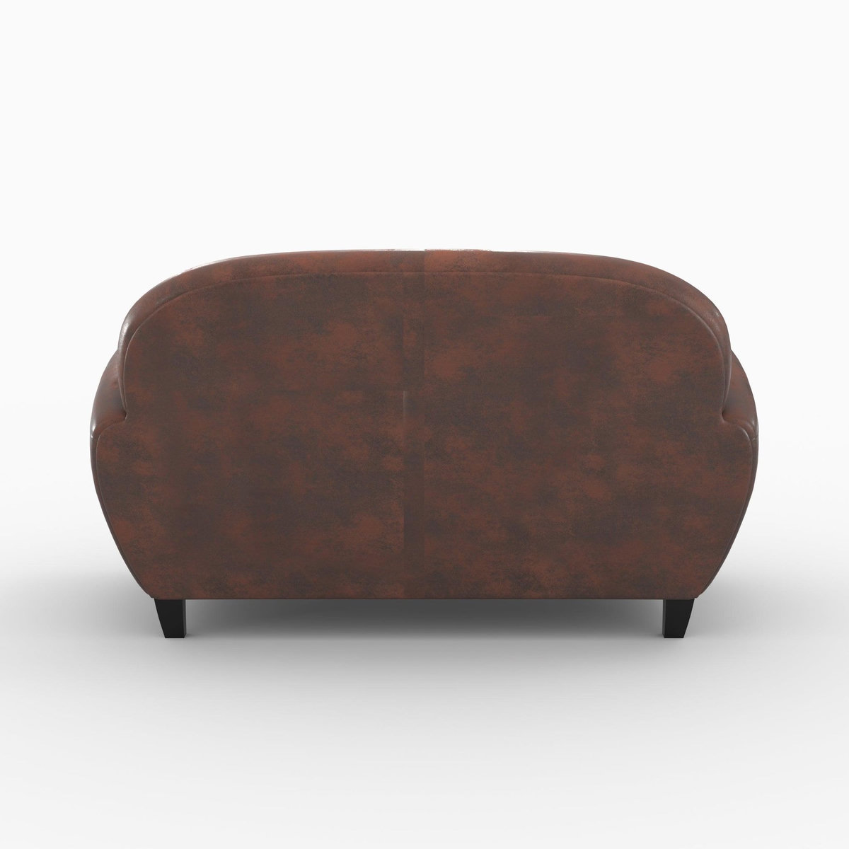 Rendez vous déco Ensemble canapé et fauteuil marron 3 places-Club