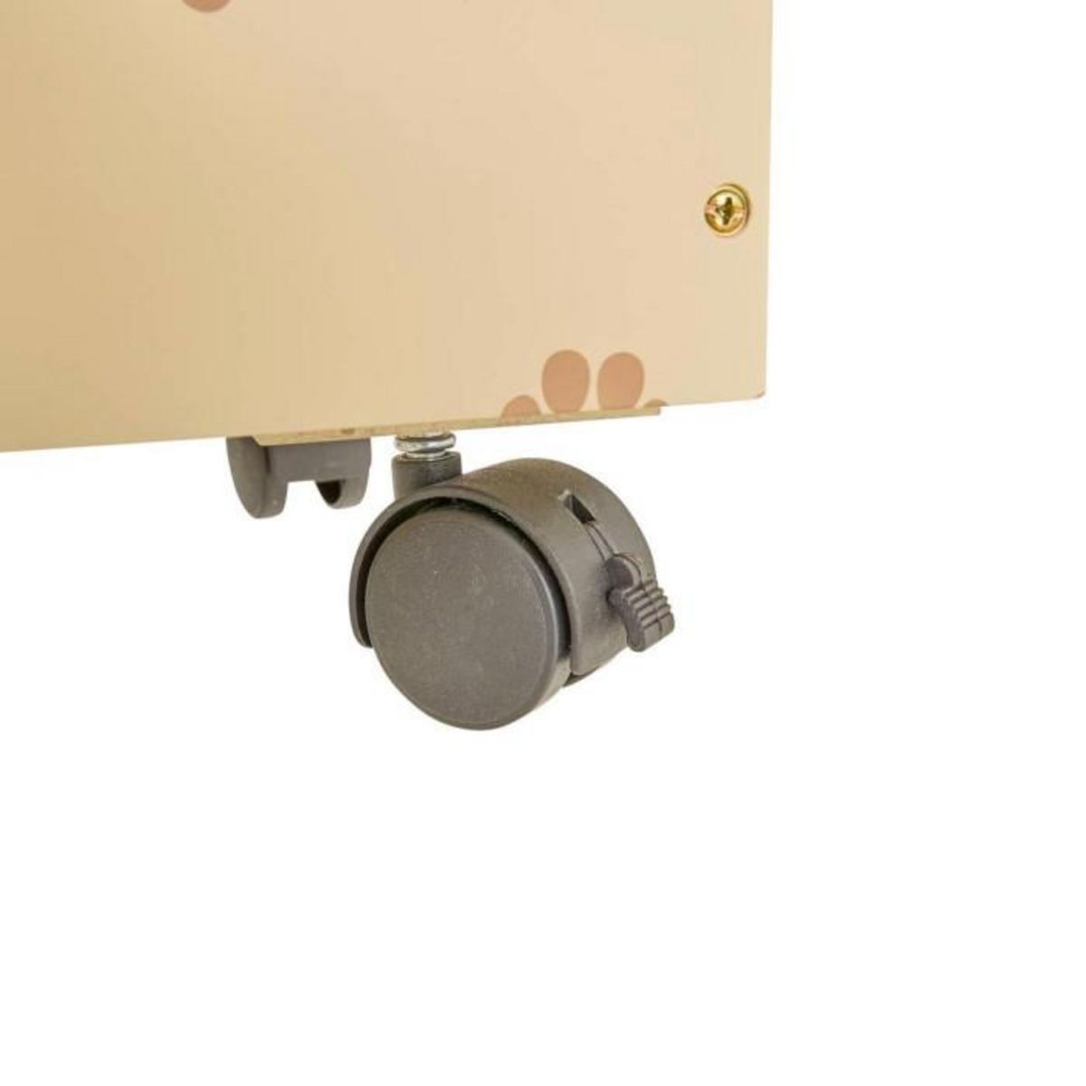 Atmosphera Kids Coffre à Roulettes Enfant  Chien  48cm Beige