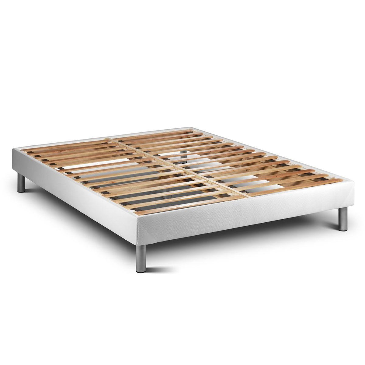 VITALIT Ensemble VITALPOWER ZEN 160 x 200 cm sommier Kit blanc