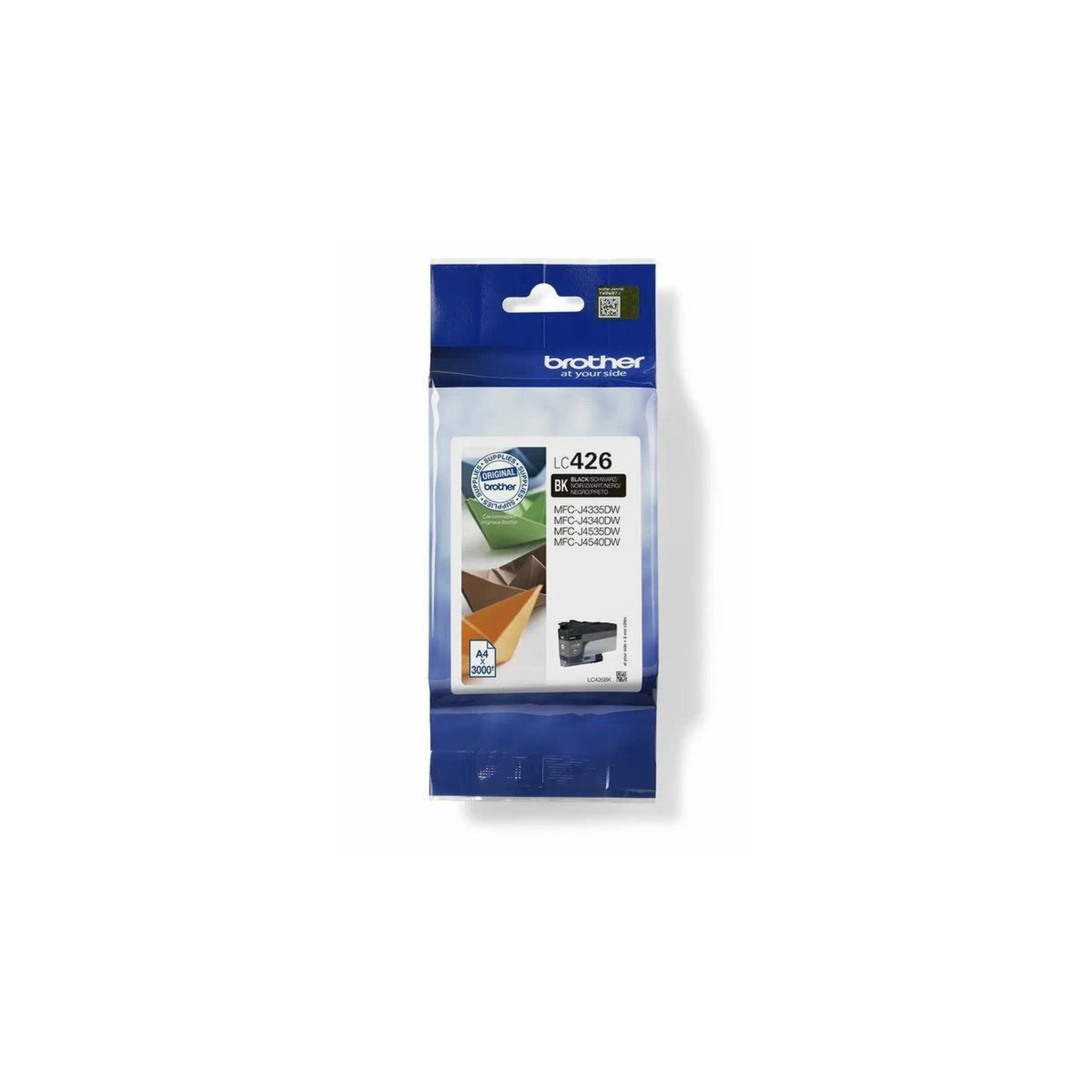 Voir la diapositive 2 : Brother Cartouche dencre LC426BK - BROTHER - Noir capacite standard de 3000 pages - Pour MFC-J4340DW, MFC-J4540DW et MFC-J4540DWXL