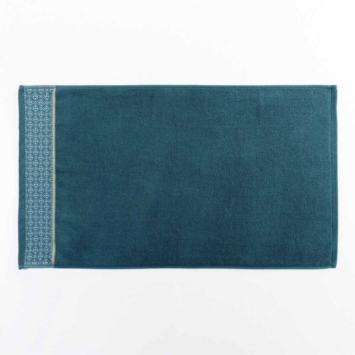 Paris Prix Tapis de Bain Jacquard  Belina  50x85cm Bleu