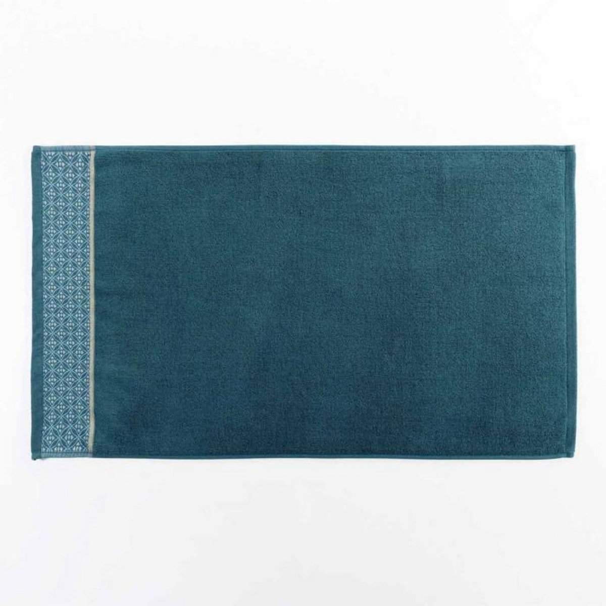 Paris Prix Tapis de Bain Jacquard  Belina  50x85cm Bleu
