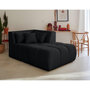 Voir la diapositive 5 : LISA DESIGN Caracas - canapé modulable d'angle droit - 5 places - en tissu