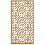 Voir la diapositive 4 : VIDAXL Decoration murale jardin 105x55cm acier corten design mauresque