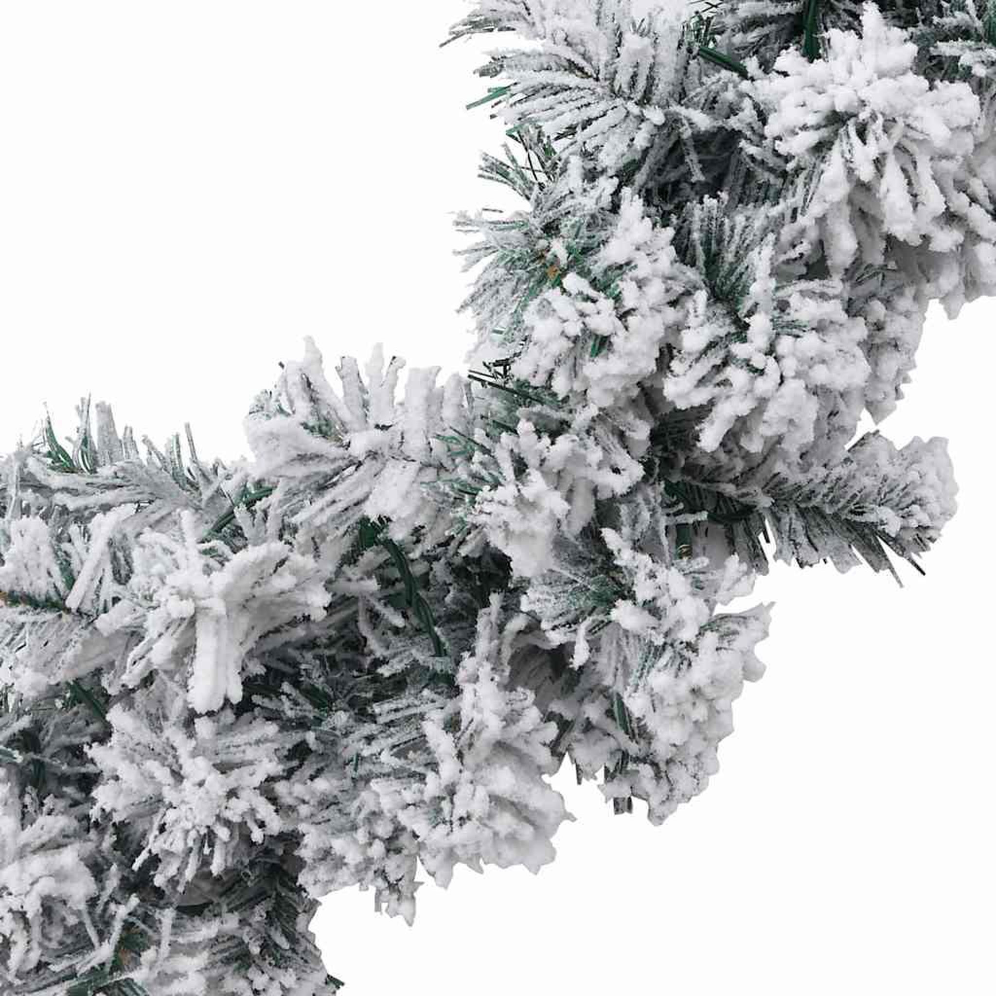Voir la diapositive 5 : VIDAXL Guirlande de Noël avec lumieres LED vert 5 m PVC