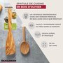Voir la diapositive 3 : Fackelmann Spatule de cuisine 30 cm Fackelmann Édition Bois d'olivier