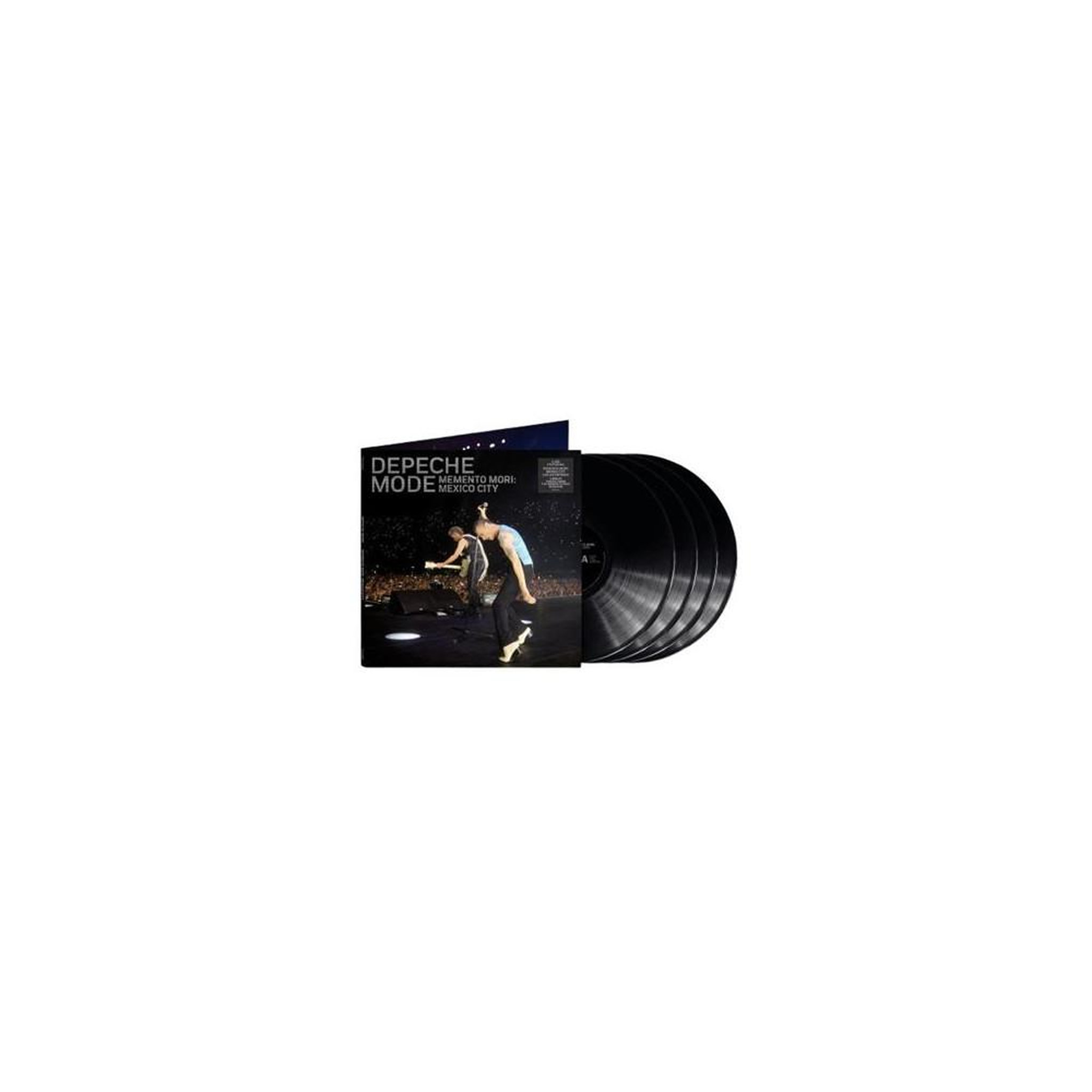 COLUMBIA Coffret 4lp vinyle noir depeche mode memento mori: mexico city (columbia)