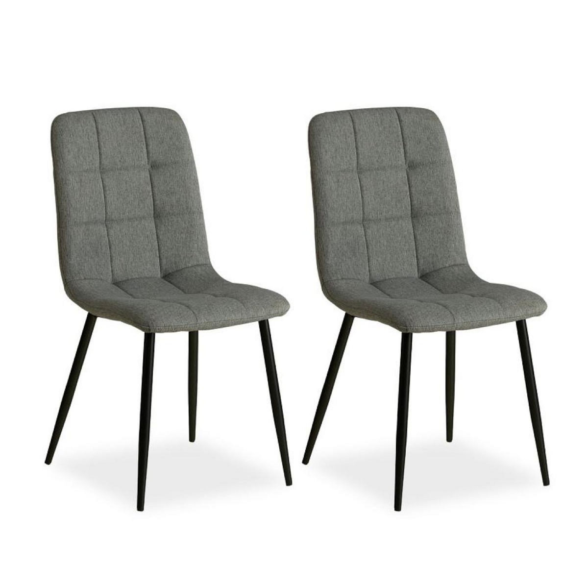 HomeStyle4U Chaise de salle à manger lot 2 chaises