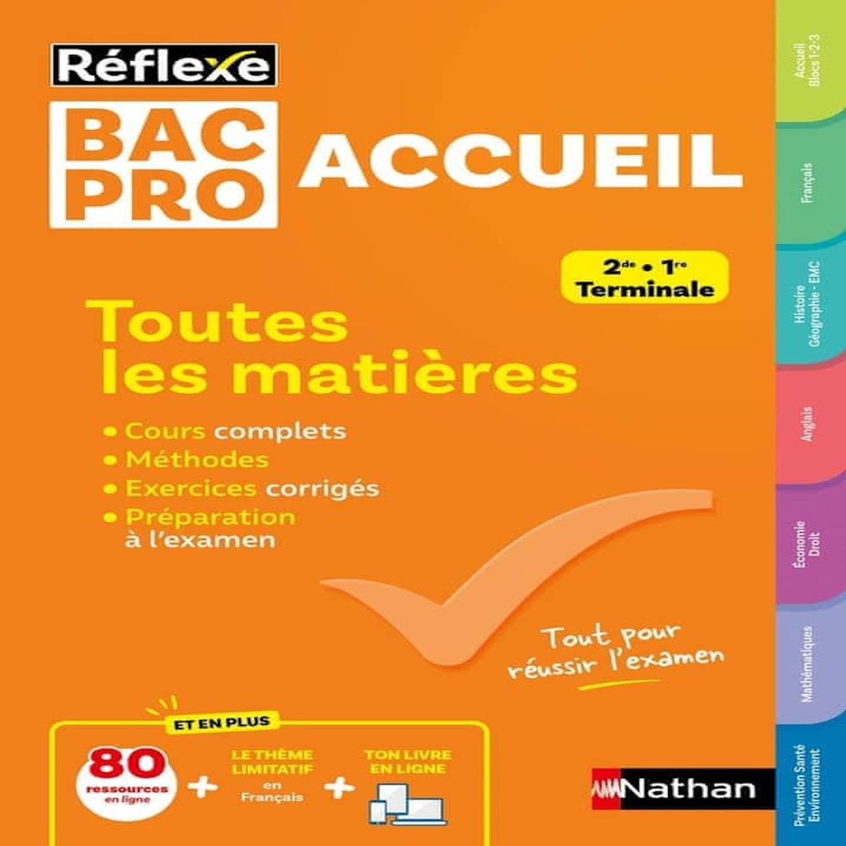 TOUTES LES MATIERES BAC PRO ACCUEIL. 2DE, 1RE, TERMINALE, Beddeleem Dominique
