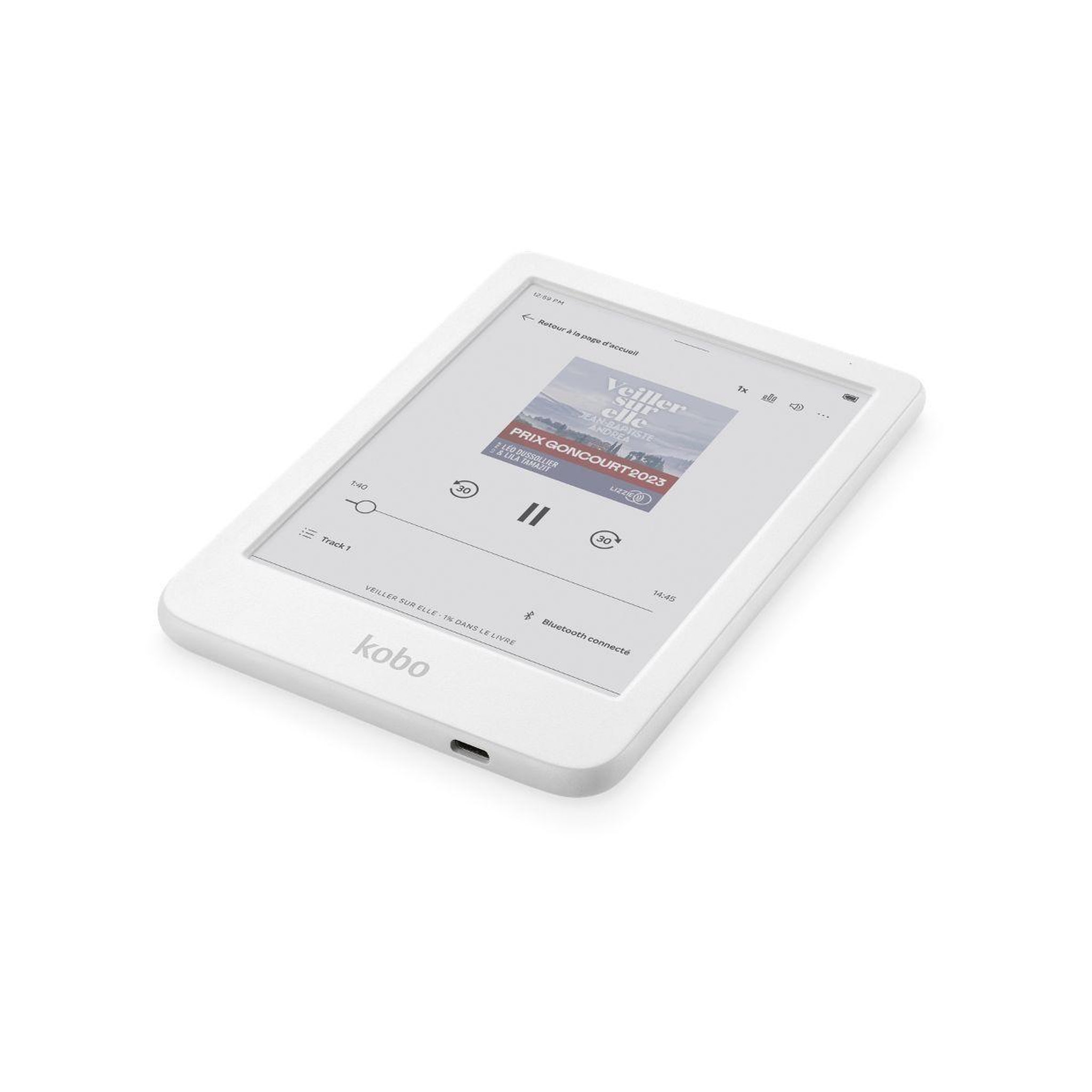 Voir la diapositive 4 : kobo Liseuse eBook Clara Colour Blanche