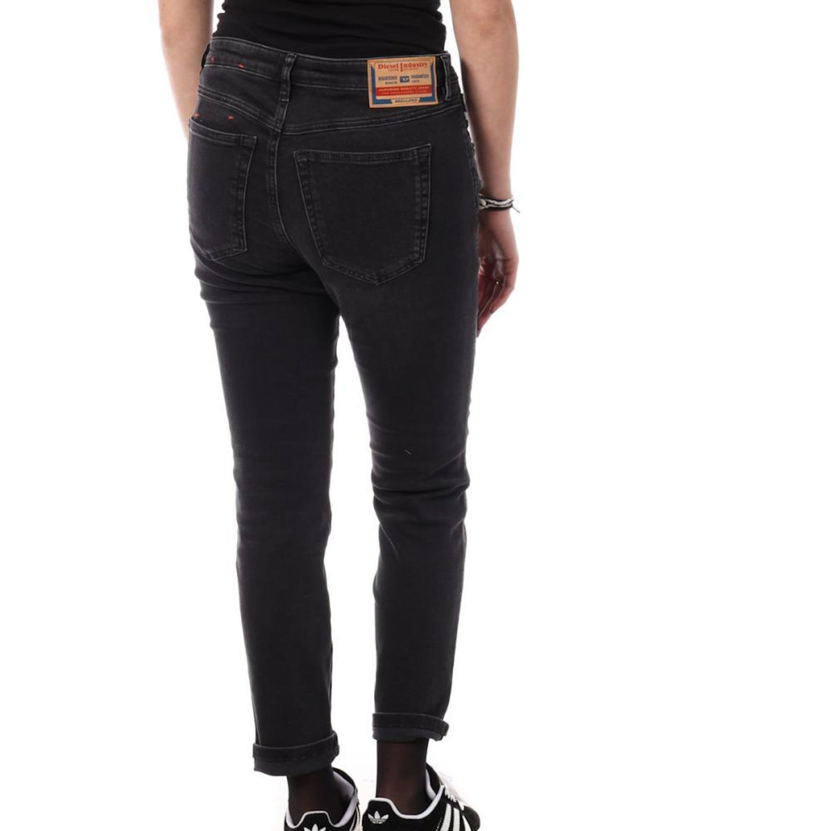 DIESEL Jean Slim Noir Femme Diesel 2015 Babhila