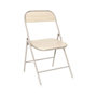 Voir la diapositive 2 : Paris Prix Lot de 4 Chaises Pliantes  Terra Nova  78cm Beige