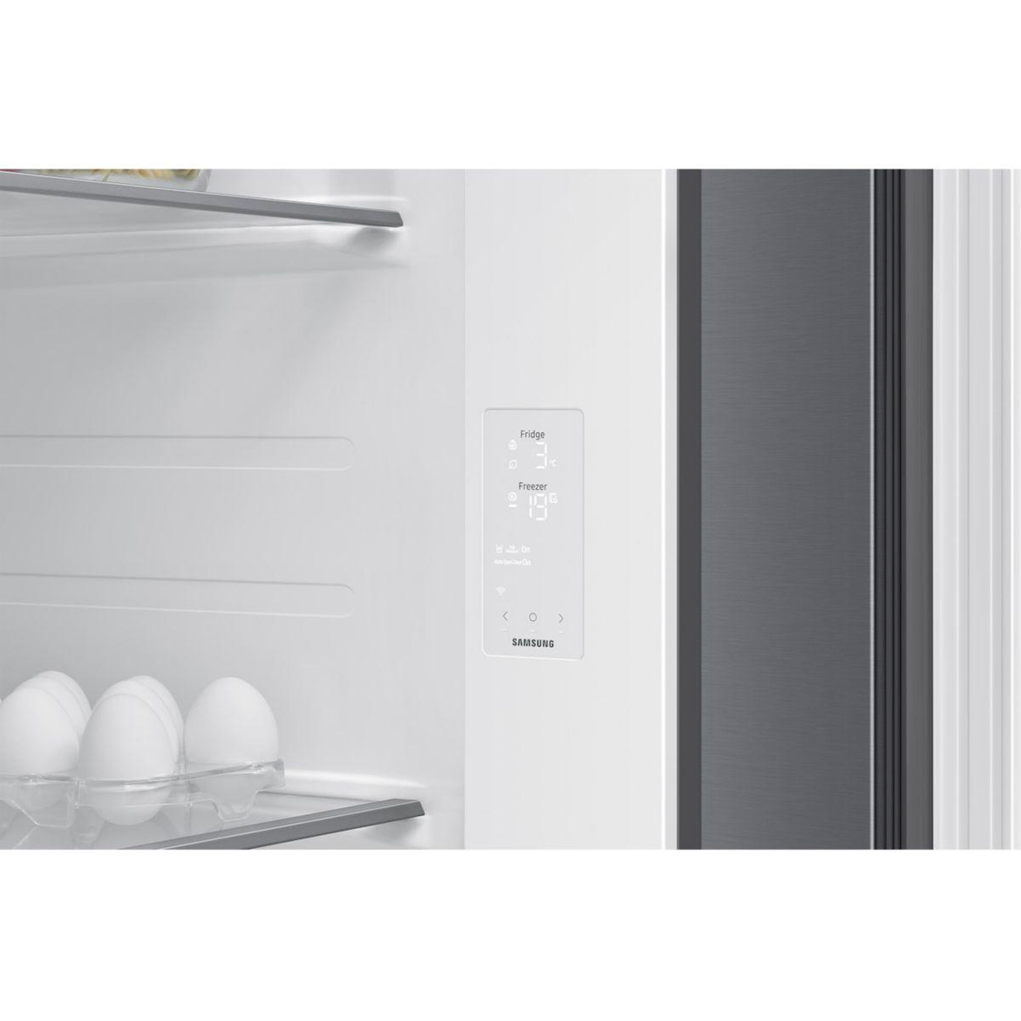 Voir la diapositive 4 : Samsung Réfrigérateur américain rs80f66kbt bespoke ai