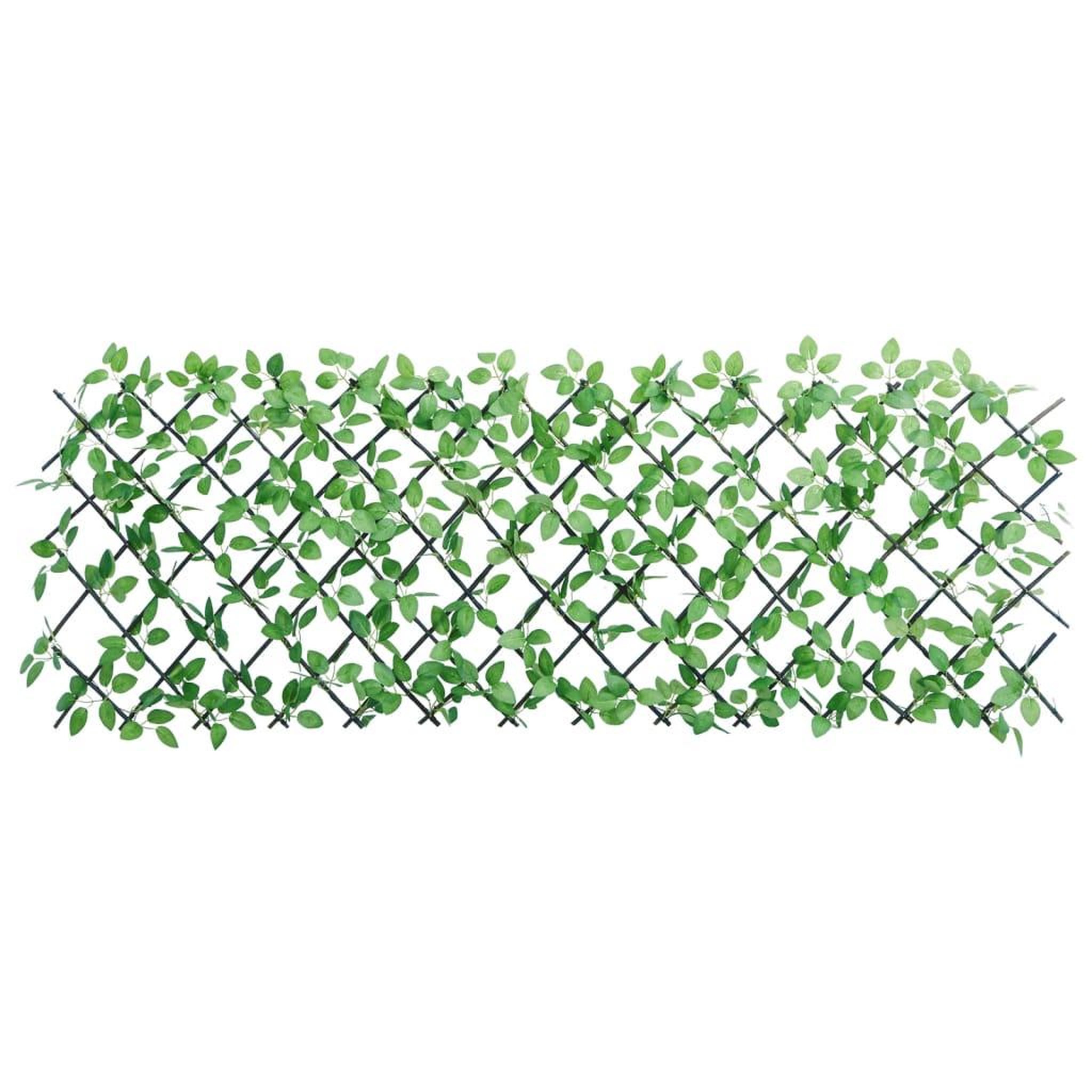 Voir la diapositive 4 : VIDAXL vidaXL Treillis de lierre artificiel extensible 5 pcs vert 180x65 cm