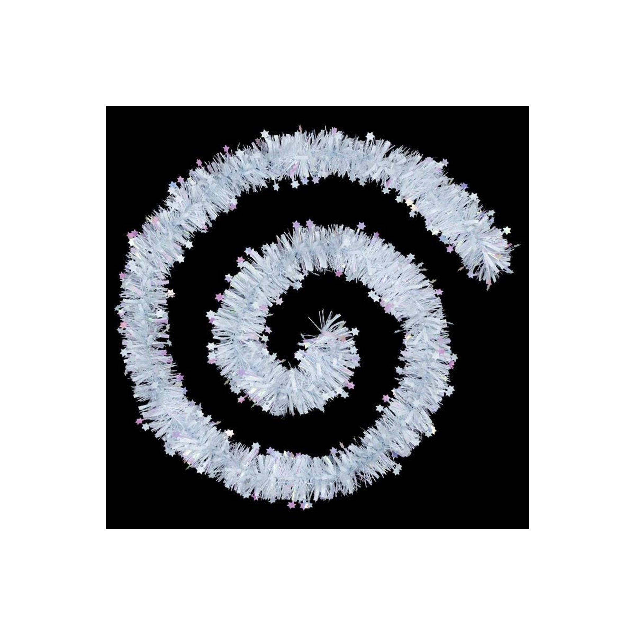 FEERIC LIGHT & CHRISTMAS Guirlande de noël  colorama  200cm blanc irisé