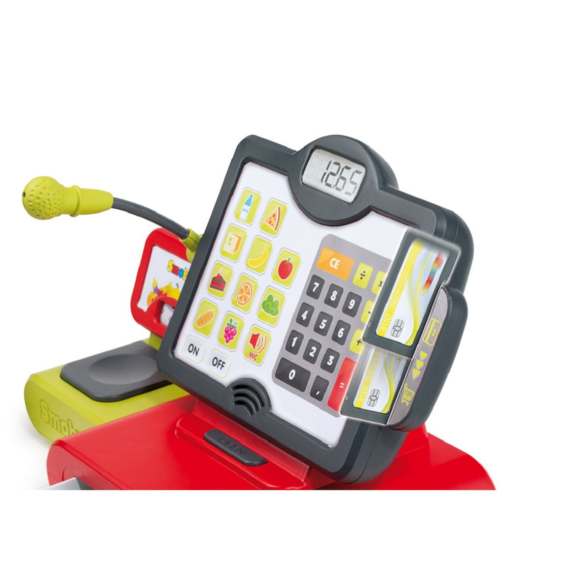 SMOBY Caisse enregistreuse électronique - jouet d'imitation