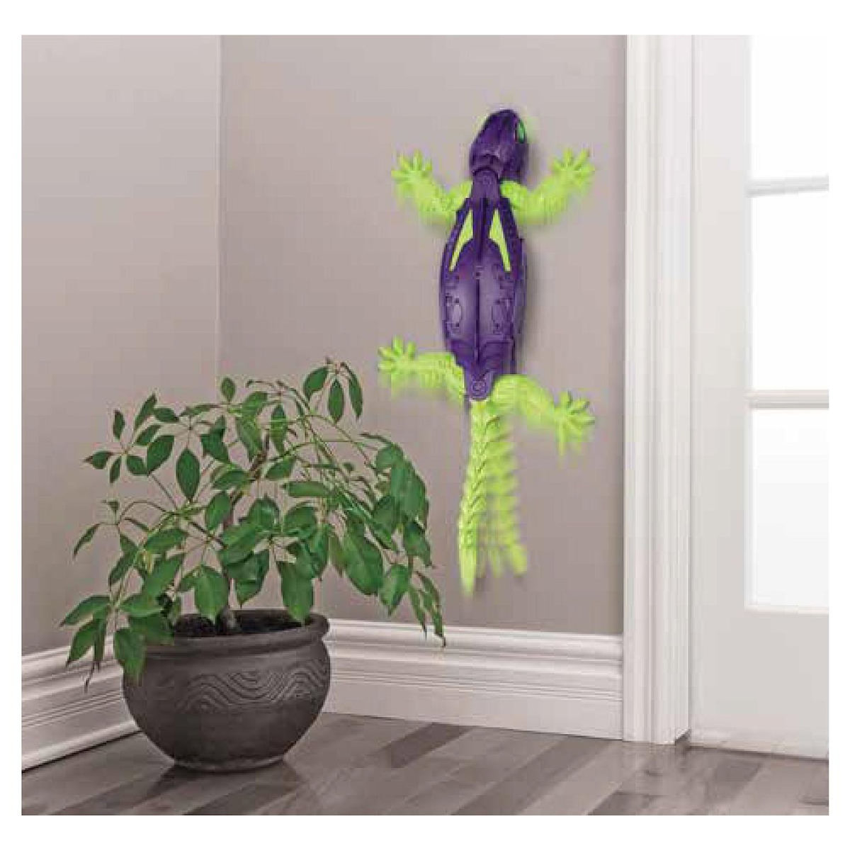 SpinMaster Gecko Radiocommande - brille dans le noir - Hex Bots