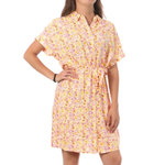 Vero Moda Robe Chemise Blanc/Jaune Femme Vero Moda Easy. Coloris disponibles : Blanc
