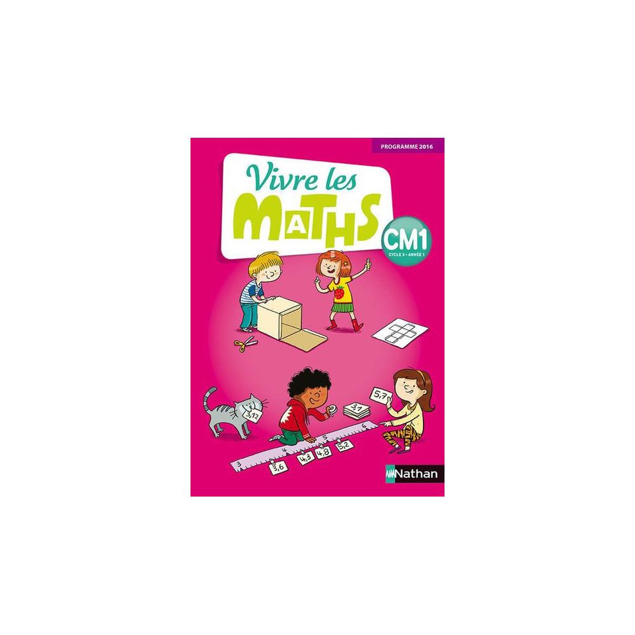 VIVRE LES MATHS CM1. EDITION 2017, Jardy Jacqueline
