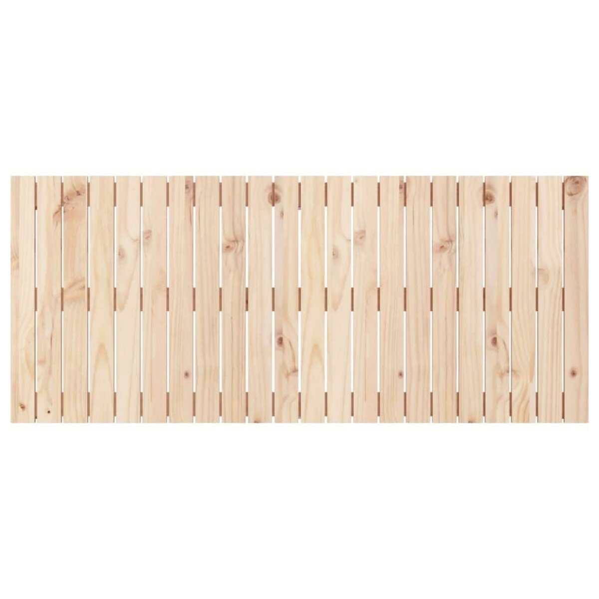 VIDAXL Tete de lit murale 140x3x60 cm Bois massif de pin