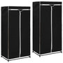 Voir la diapositive 1 : VIDAXL 2 pcs Garde-robes Noir 75x50x160 cm