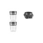 Voir la diapositive 1 : KitchenAid Mini cuve kit 2 bols 200ml + adaptateur K400/K150
