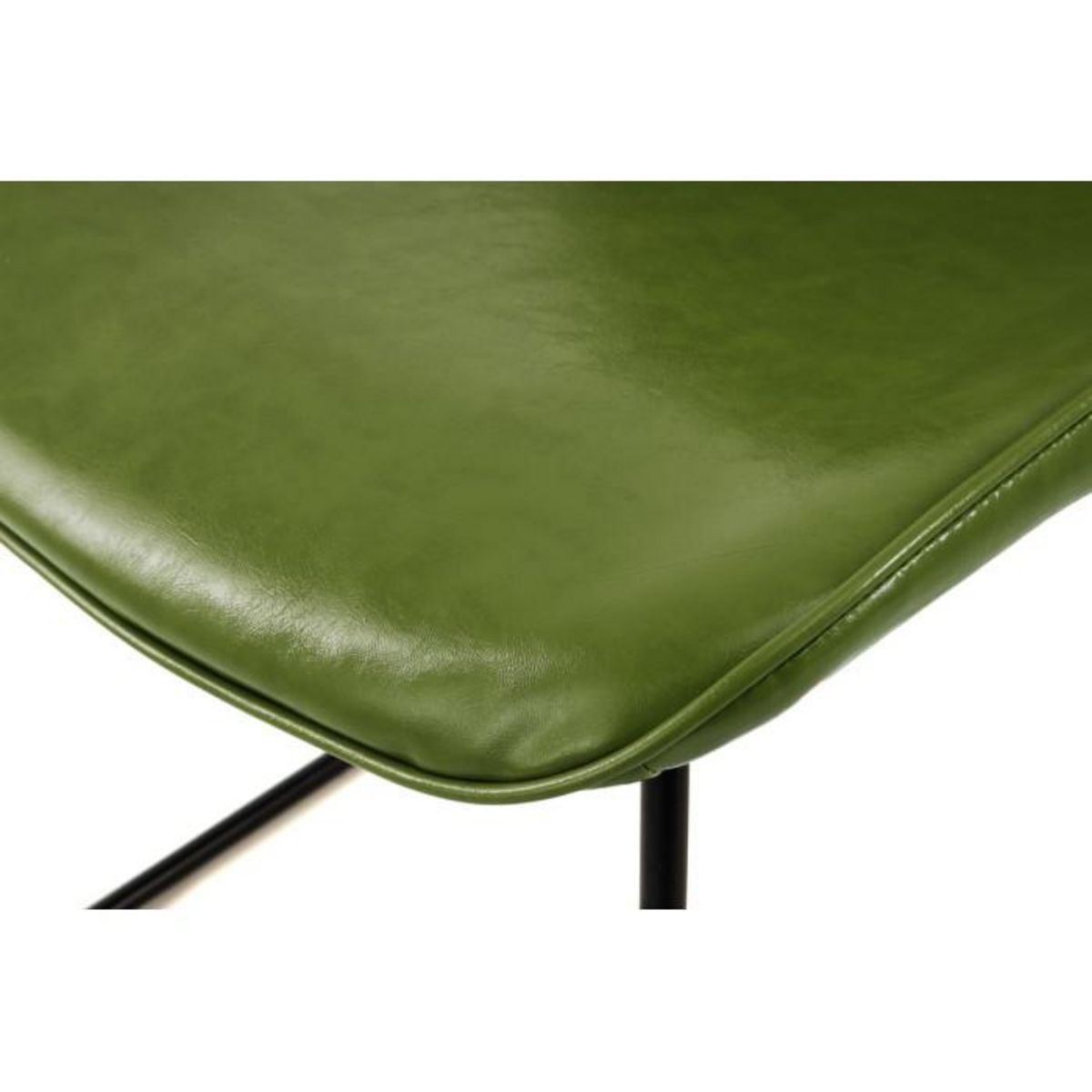 Paris Prix Lot de 2 Chaises Design  Cora  81cm Vert