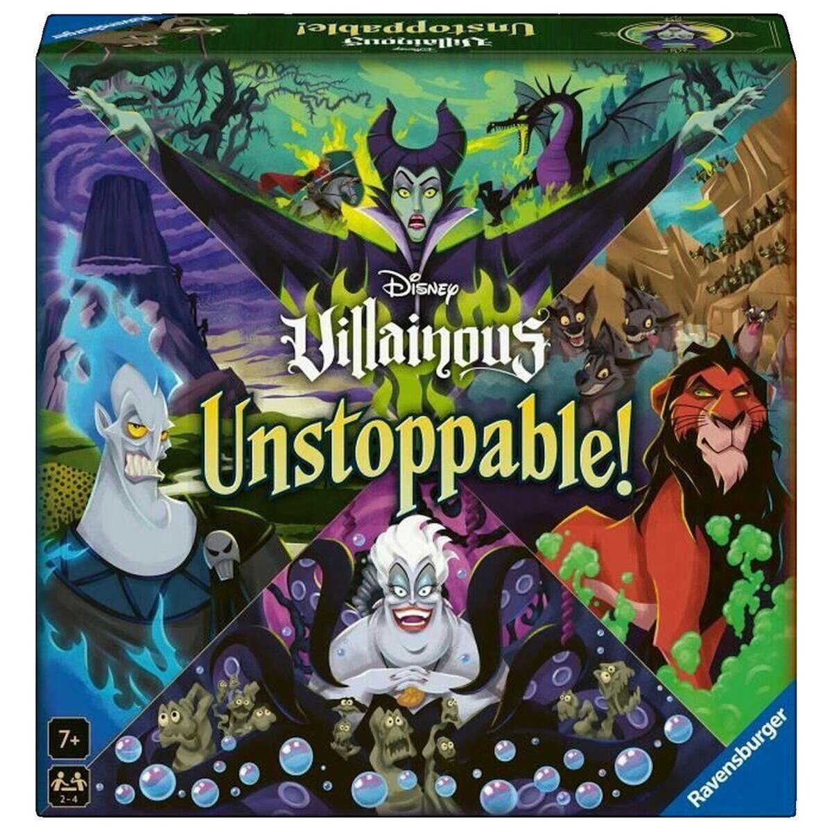 DISNEY Jeu de société Disney Villainous Unstoppable multicolore