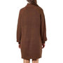 Voir la diapositive 2 : NOISY MAY Robe Pull en Maille Marron Femme Noisy May Timmy