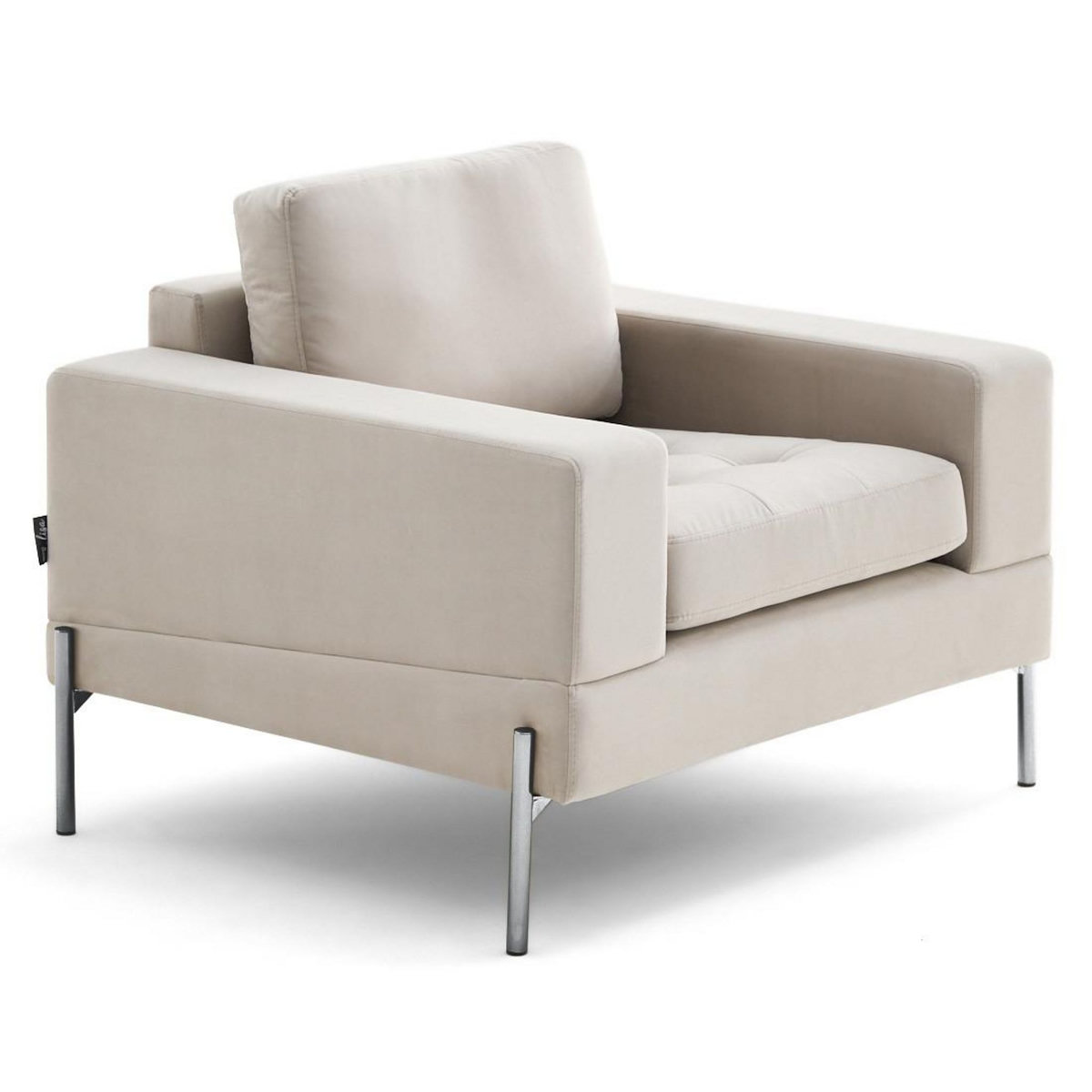 LISA DESIGN Isaure - fauteuil en velours