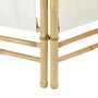 Voir la diapositive 5 : ATMOSPHERA Paravent en Bambou  Kael  135x170cm Blanc
