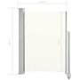 Voir la diapositive 6 : VIDAXL Auvent lateral retractable de patio 100 x 300 cm Blanc casse