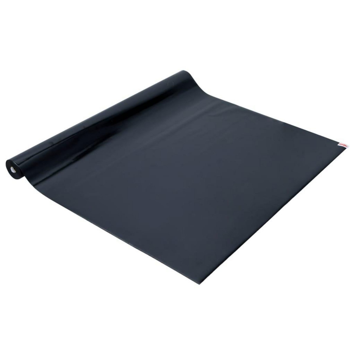 VIDAXL Film de fenetre statique depoli noir 60x500 cm PVC