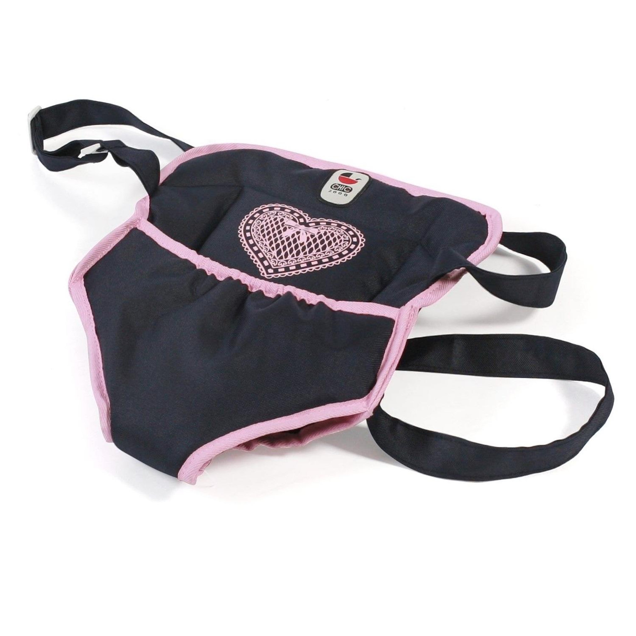 BAYER CHIC 2000 Sangle de Portage Poupée, anthracite - bleu foncé - rose